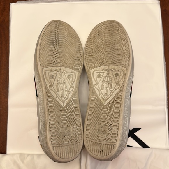 Sold on eBay Preowned gucci ace sneakers with star pattern. Size 42 - Picture 3 of 12